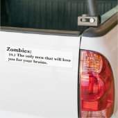 nur für Zombie Männer, die Liebe Sie für Ihre Autoaufkleber (Auf Lkw)