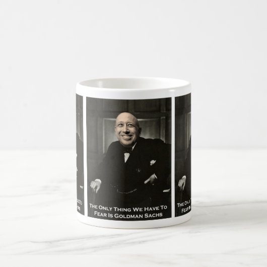 Nur Furcht Goldman Sachs Kaffeetasse (Mittel)