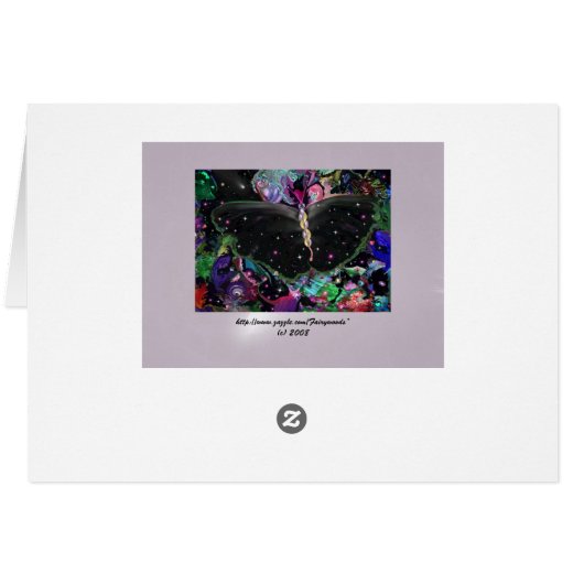 Nur Geborene Karte (Rückseite Horizontal)