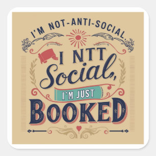 Nur gebuchter Aufkleber