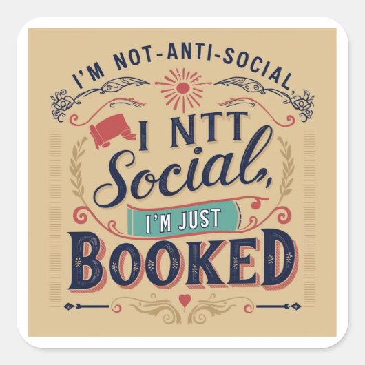 Nur gebuchter Aufkleber (Vorderseite)