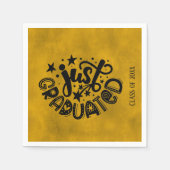 Nur gelb abgestuft serviette (Vorderseite)