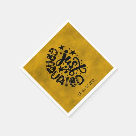 Nur gelb abgestuft serviette (Ecke)