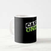 Nur Geld Millionär Händler Kaffeetasse (Vorderseite Links)