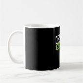 Nur Geld Millionär Händler Kaffeetasse (Links)