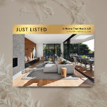 Nur gelistetes Property Navy & Gold Realty Marketi Postkarte<br><div class="desc">Elegante Navy und Gold Real Anwesen Property For Sale Marketing Postkarte mit Platz für Ihr Logo und ein großes Foto. Diese anpassbare marineblau und Imitats goldene reale Anwesen Marketing Postkarte bietet ein modernes Design mit Platz für Ihre individuellen Text-und Immobilien-Details. Eine berufliche Möglichkeit, Ihre Immobilien-Inserate zu werben, um Käufer in...</div>