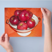 Nur gepflückte Äpfel Flyer (Hand)