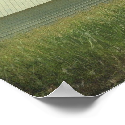 Nur Getreide für Unternehmen Poster (Ecke)