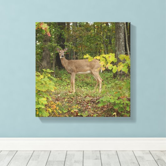 Nur Gewartet Leinwanddruck (Insitu (Holzboden))