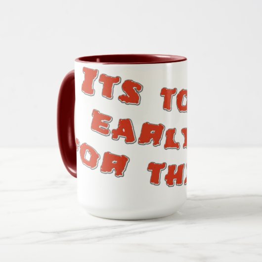 Nur geweckt, brauchen Kaffee-Tasse Tasse (Vorderseite Links)