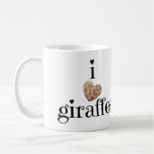 Nur Giraffen-Liebhaber! Giraffen des Herzens I Kaffeetasse (Links)
