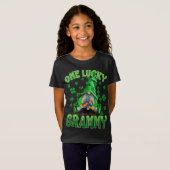 Nur Glück Grammy Gnomes Autism St Patrick's Day T-Shirt (Vorne ganz)