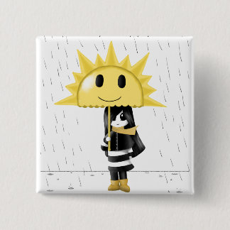 Nur glücklich button