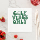 Nur Golf Vibes, Golf Lover Serviette (Beispiel)