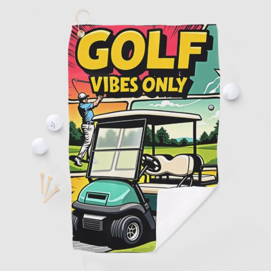 Nur Golf Vibes Golfhandtuch (Insitu)