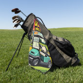 Nur Golf Vibes Golfhandtuch (Gras)