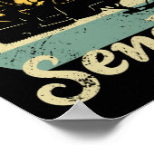 Nur Gonna schicken es Schneemobil fahren Winter Poster (Ecke)