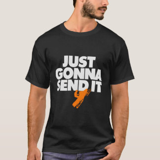 Nur Gonna schickt Schneemobil T-Shirt