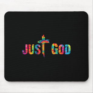 Nur Gott Jesus kreuzen Inspiration Motivierend Ch Mousepad