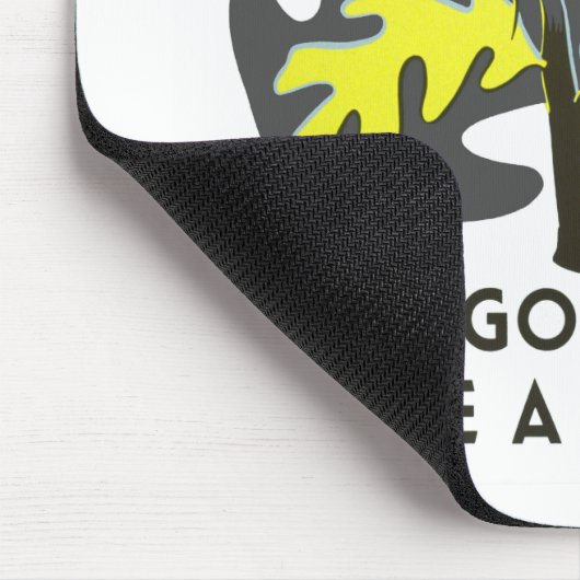 Nur Gott kann einen Baum machen Mousepad (Ecke)