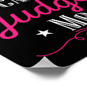 Nur Gott kann mir den Jesus-Glauben beurteilen Poster (Ecke)