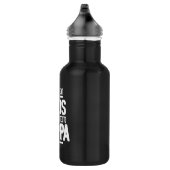 Nur große Vater werden nach Boppa befördert Edelstahlflasche (Rechts)