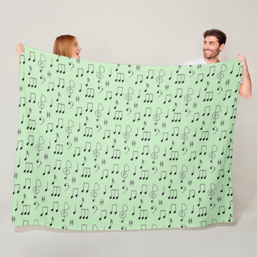 Nur grün notiert fleecedecke (Beispiel)