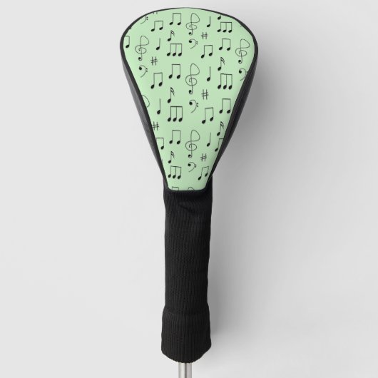 Nur grün notiert golf headcover (Vorderseite)