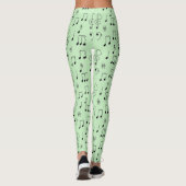 Nur grün notiert leggings (Rückseite)