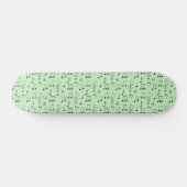 Nur grün notiert skateboard (Horizontal)