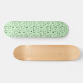 Nur grün notiert skateboard (Horizontal)