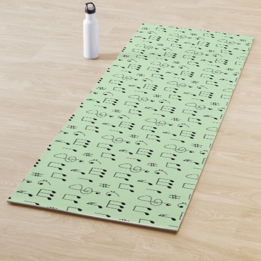 Nur grün notiert yogamatte (Beispiel)