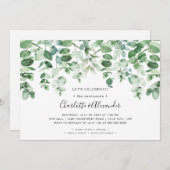 Nur Grüne Hochzeit Einladung (Vorne/Hinten)