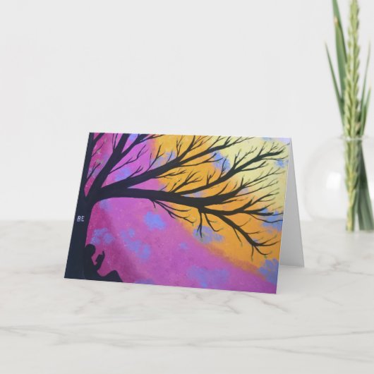 Nur Grußkarte sein Karte (Vorderseite)