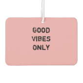 "Nur gute Bilder" Textentwurf Autolufterfrischer (Rückseite)