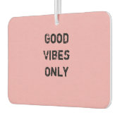 "Nur gute Bilder" Textentwurf Autolufterfrischer (Links)