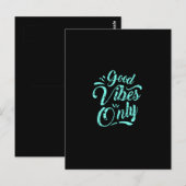 nur gute Gespenster Postkarte (Vorne/Hinten)