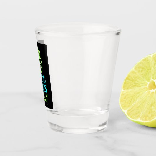 nur gute Gespenster Schnapsglas (Rechts)