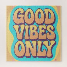 Nur gute Schwingungen im Retro-Groovy-Stil