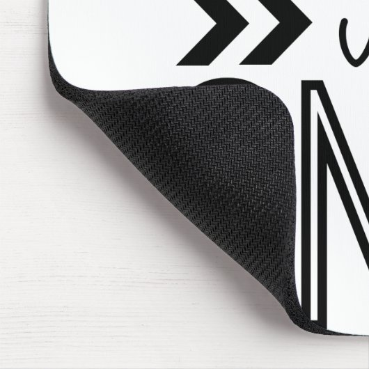 Nur gute Schwingungen Mousepad (Ecke)