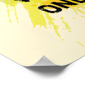 "Nur gute Tiere." Anhebungsnotizen Poster (Ecke)