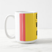 Nur gute Vibes — 90er Maximalist Tasse (Links)