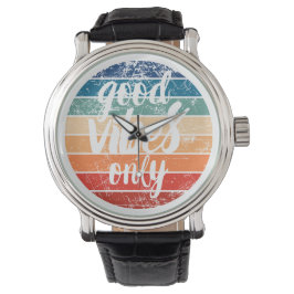 Nur gute Vibes Armbanduhr