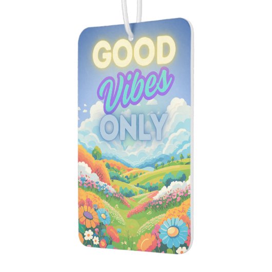 Nur gute Vibes Autolufterfrischer (Links)