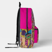 Nur gute Vibes Bedruckter Rucksack (Links)
