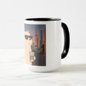 Nur gute Vibes Coffee Mug Tasse (VorderseiteRechts)