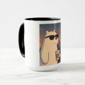 Nur gute Vibes Coffee Mug Tasse (Vorderseite Links)