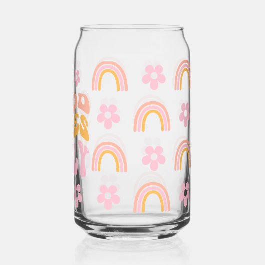 Nur gute Vibes Dosenglas (Rückseite)