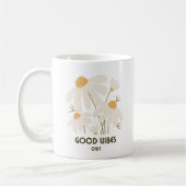 Nur gute Vibes Floral Tasse (Links)