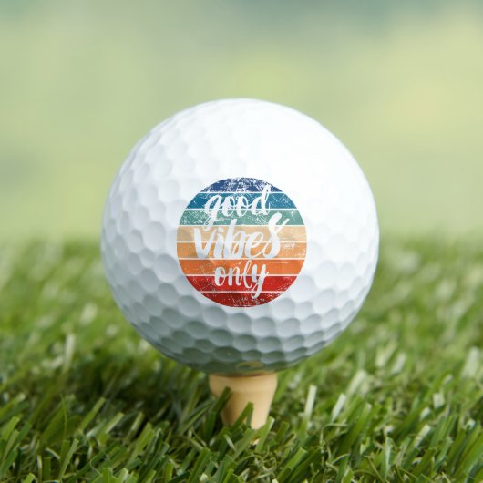 Nur gute Vibes Golfball (Insitu T-Shirt)